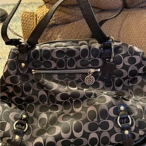 Black Coach Purse